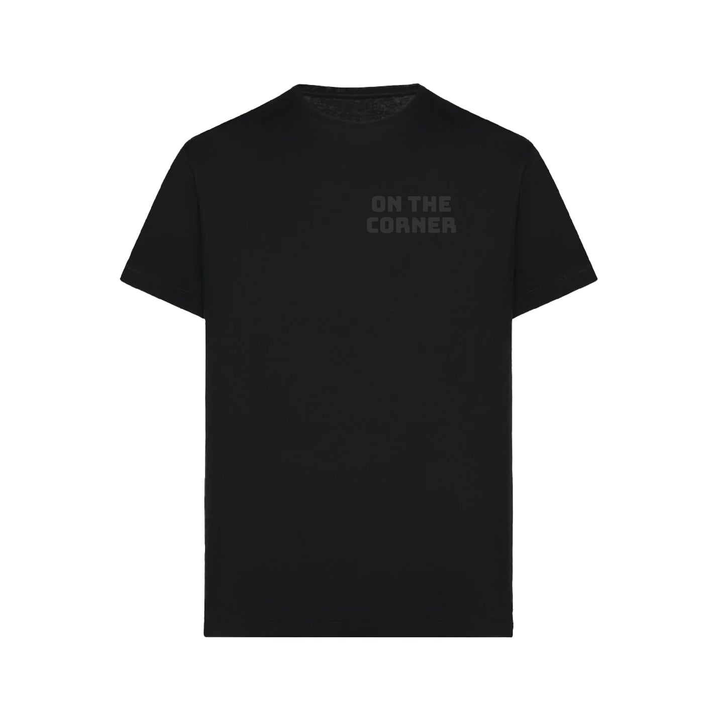 Short Sleeve T-Shirt Black - On The Corner